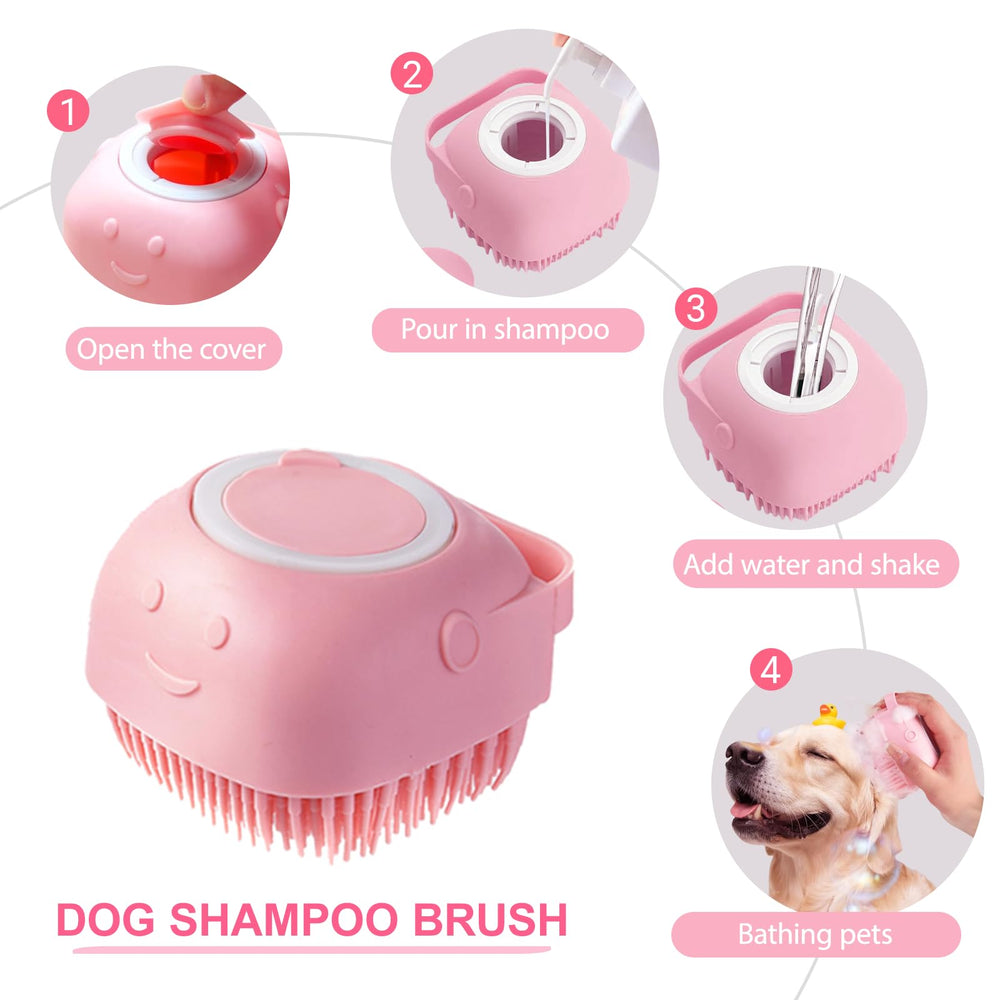 Kemodia brosse shampooing remplie de mousse pour un lavage efficace et économique