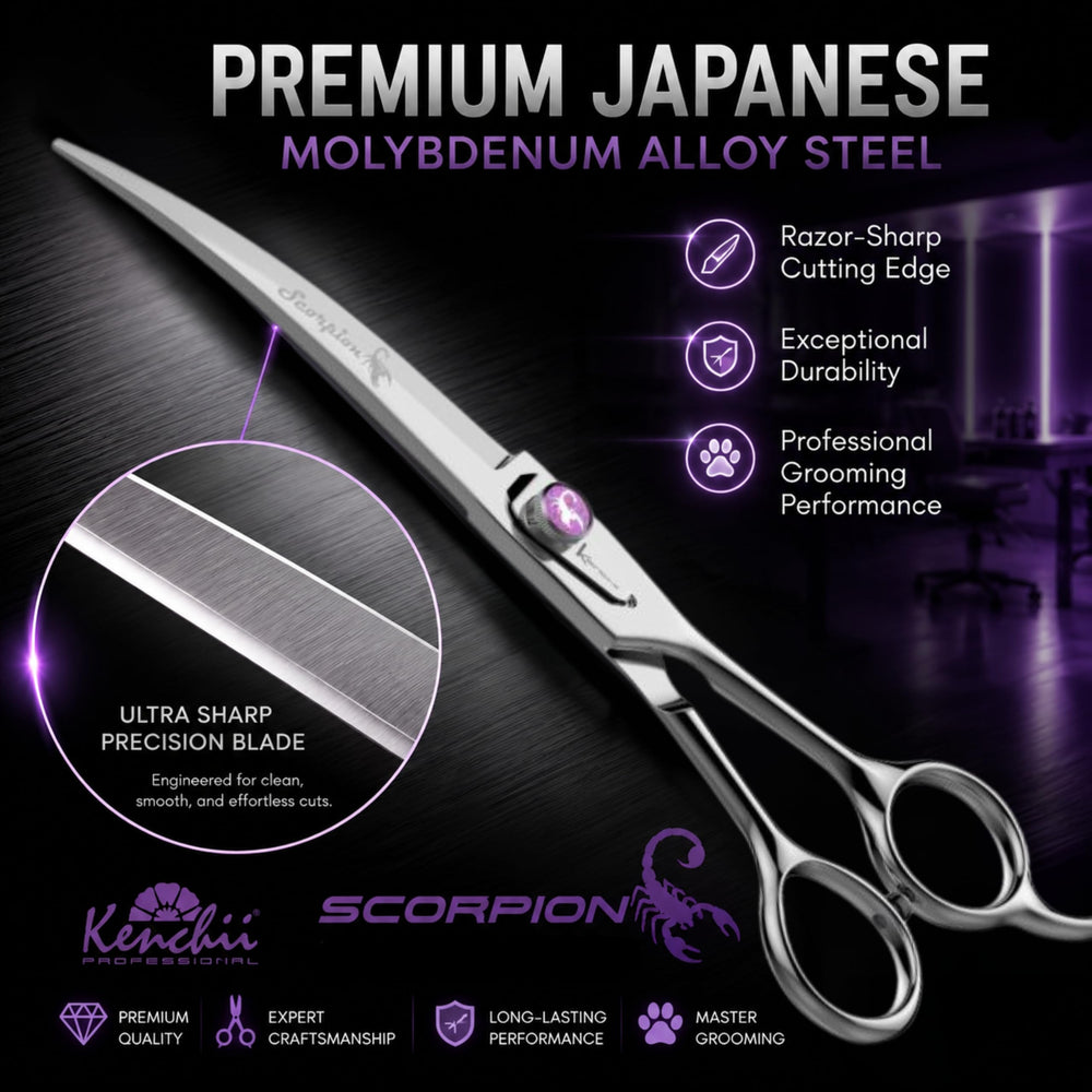 Kenchii gros plan de la lame micro-dentelée pour coupe précise