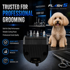 Kenchii lame montée sur tondeuse Flash 5 pour coupe professionnelle