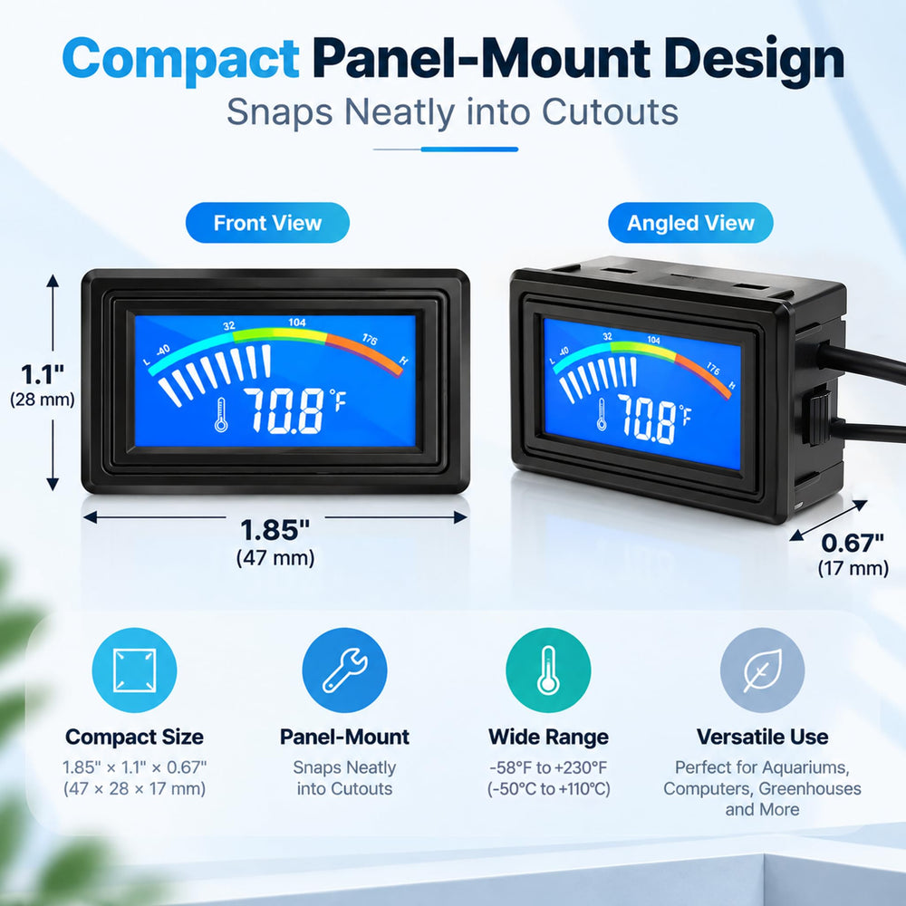 KEYNICE comparaison de taille montrant format compact et intégration facile