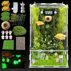 KFPSHLQE enclos verre face vue claire pour observation facile