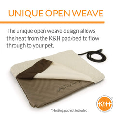 K&H détail couture et ouverture facilitant le retrait et lavage