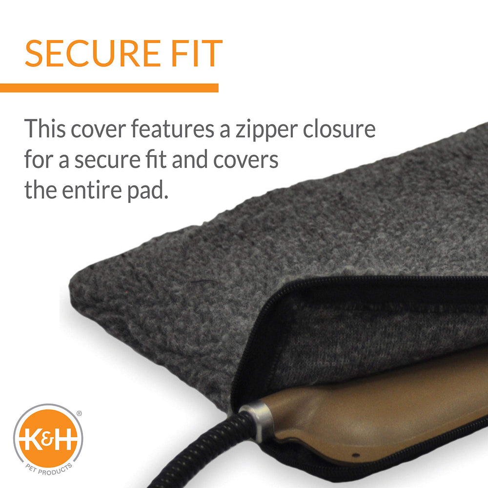 K&H gros plan tissu polaire montrant texture confortable et perméabilité