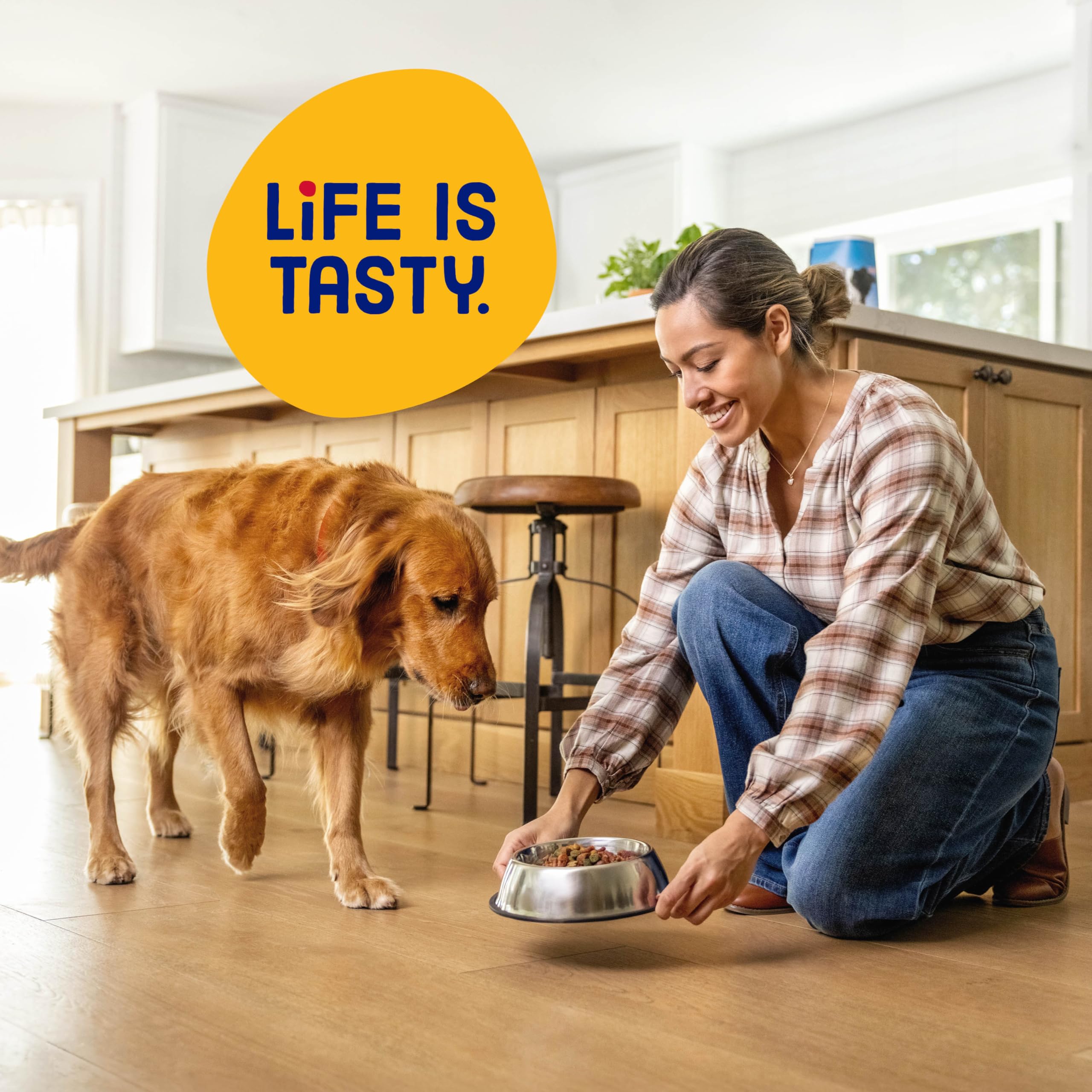 Kibbles 'n Bits étiquette nutritionnelle montrant vitamines et minéraux