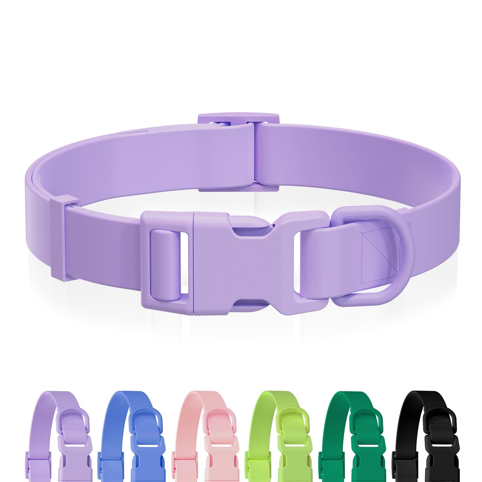 KIDDING PETS collier face avant montrant design durable et maintien confortable