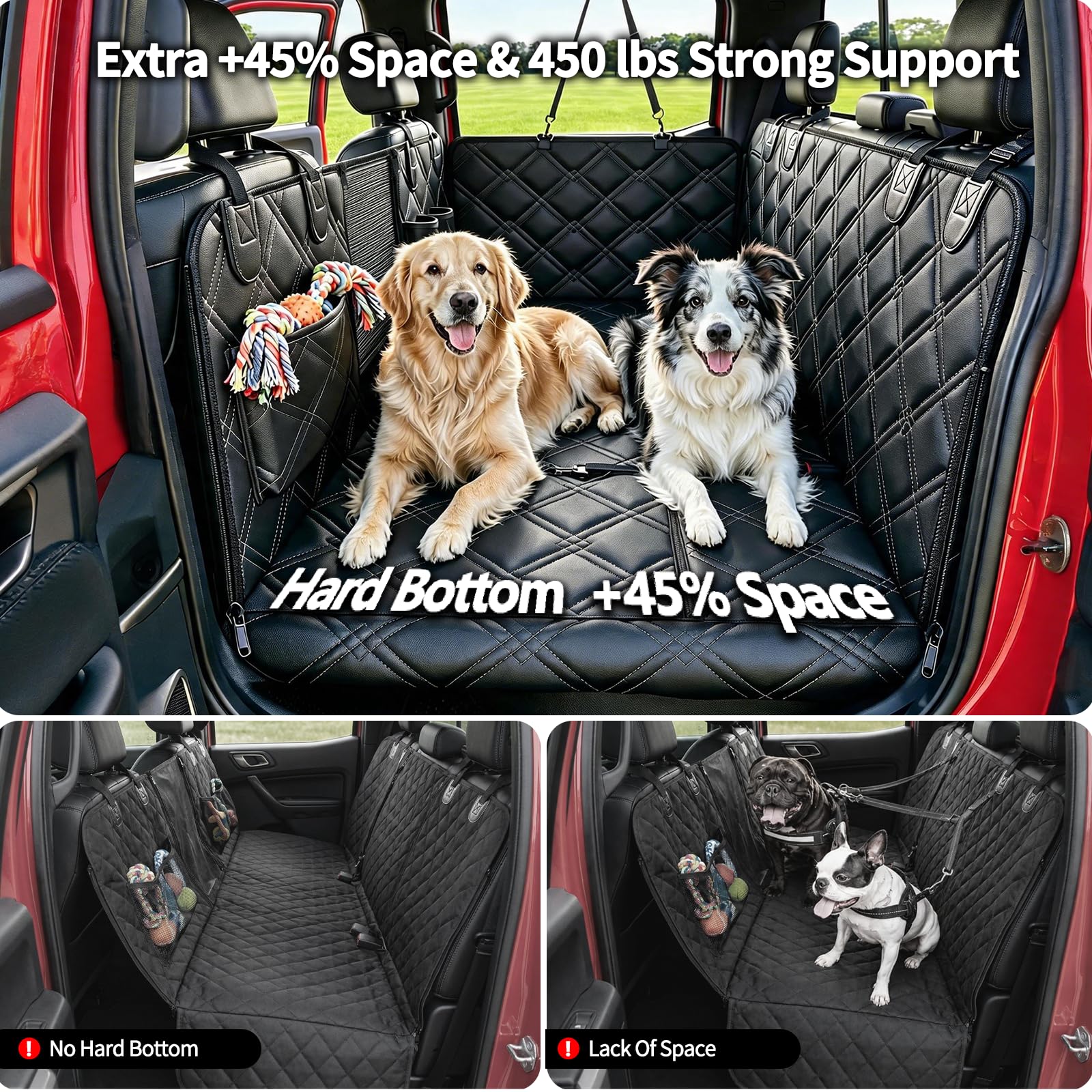 Kimdog gros plan de la structure alvéolaire 5 couches, support stable et robuste