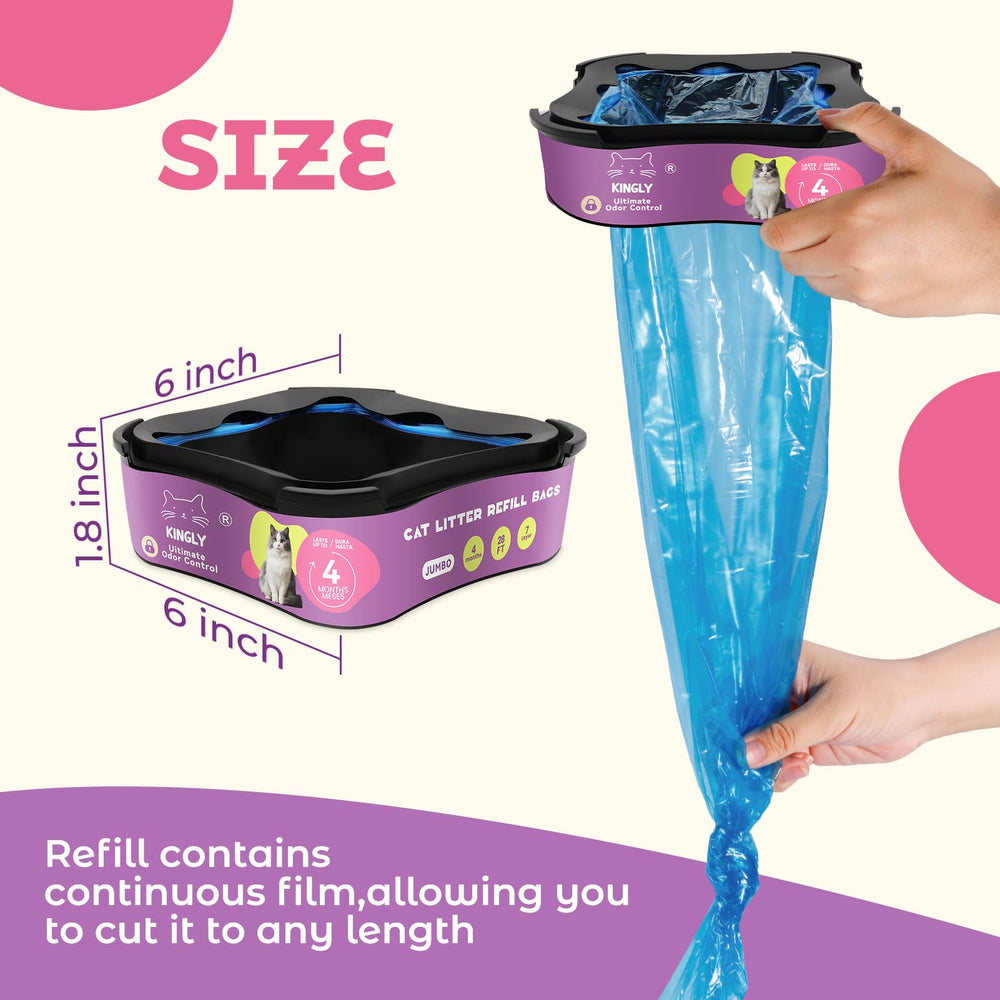 Kingly démonstration installation dans Litter Genie pour facilité
