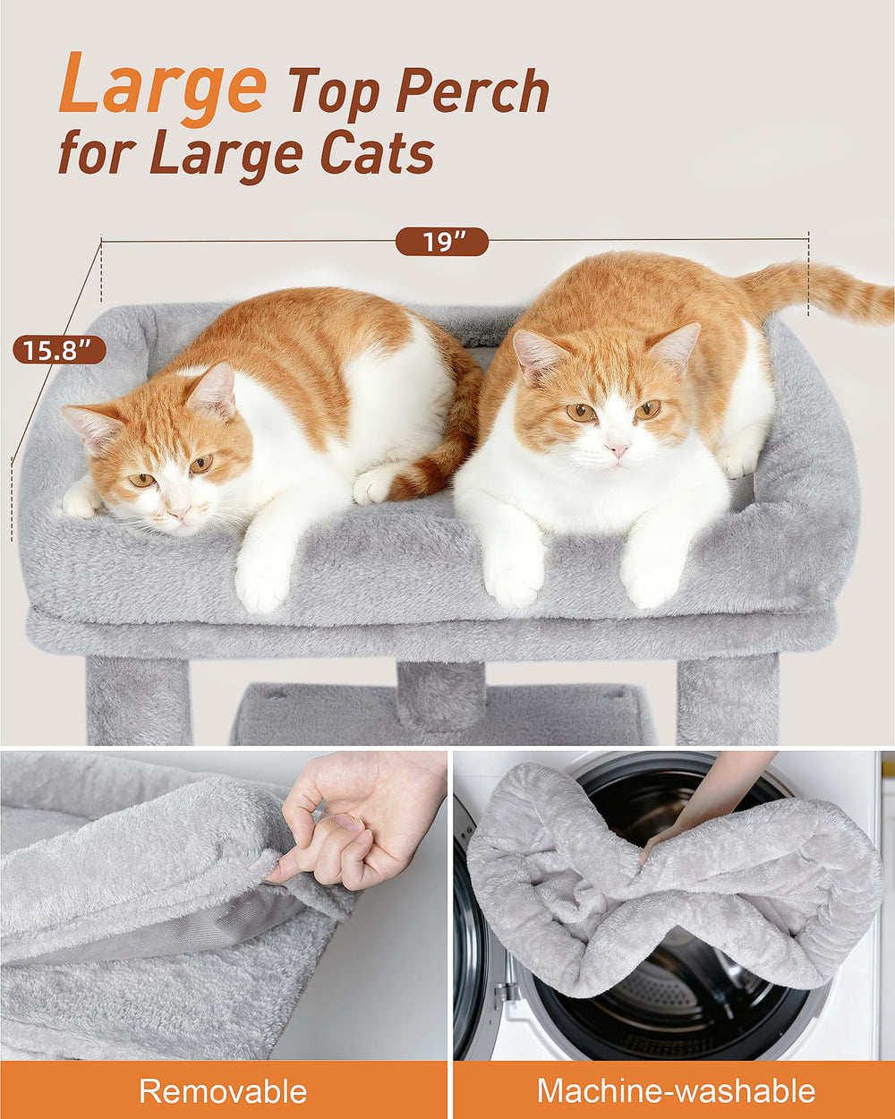 KinoTail coussin amovible lavable garantissant hygiène et douceur