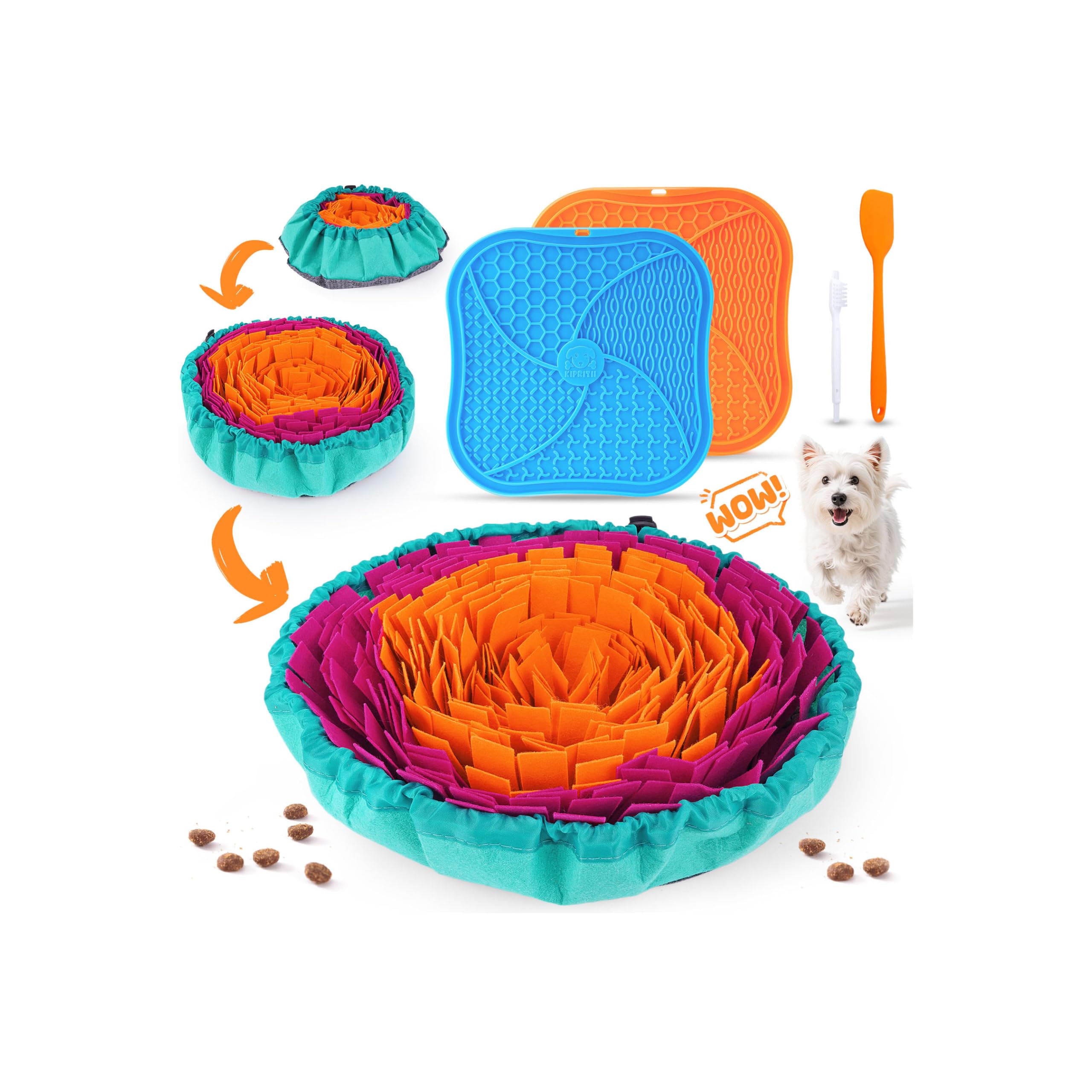 KIPRITII kit complet en présentation montrant jeu et stimulation