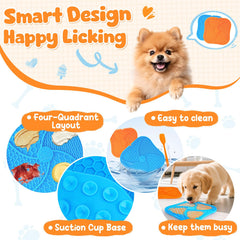 KIPRITII snuffle mat replié en bol pratique pour transport
