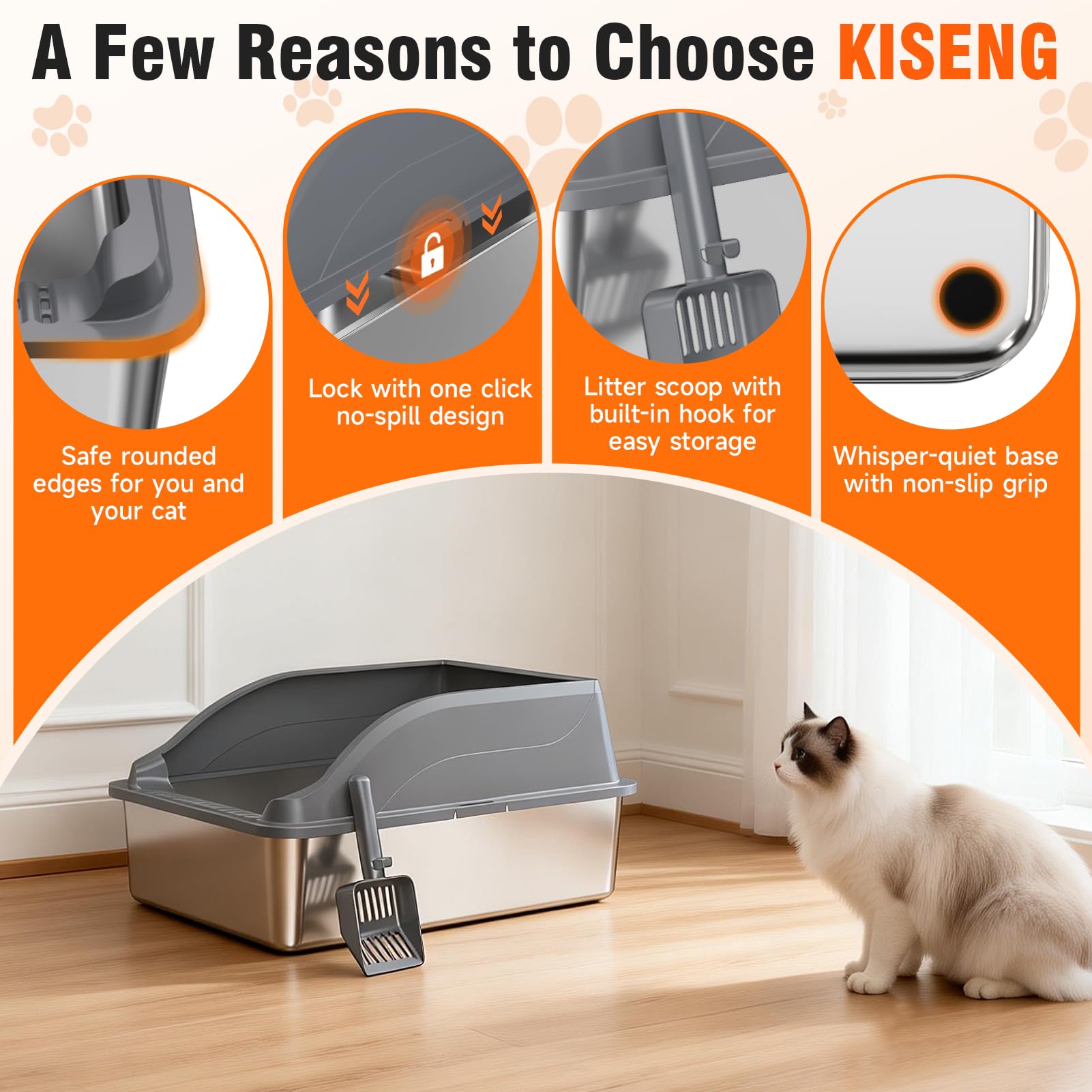 KISENG bac en contexte salle de bain illustrant intégration domestique propre