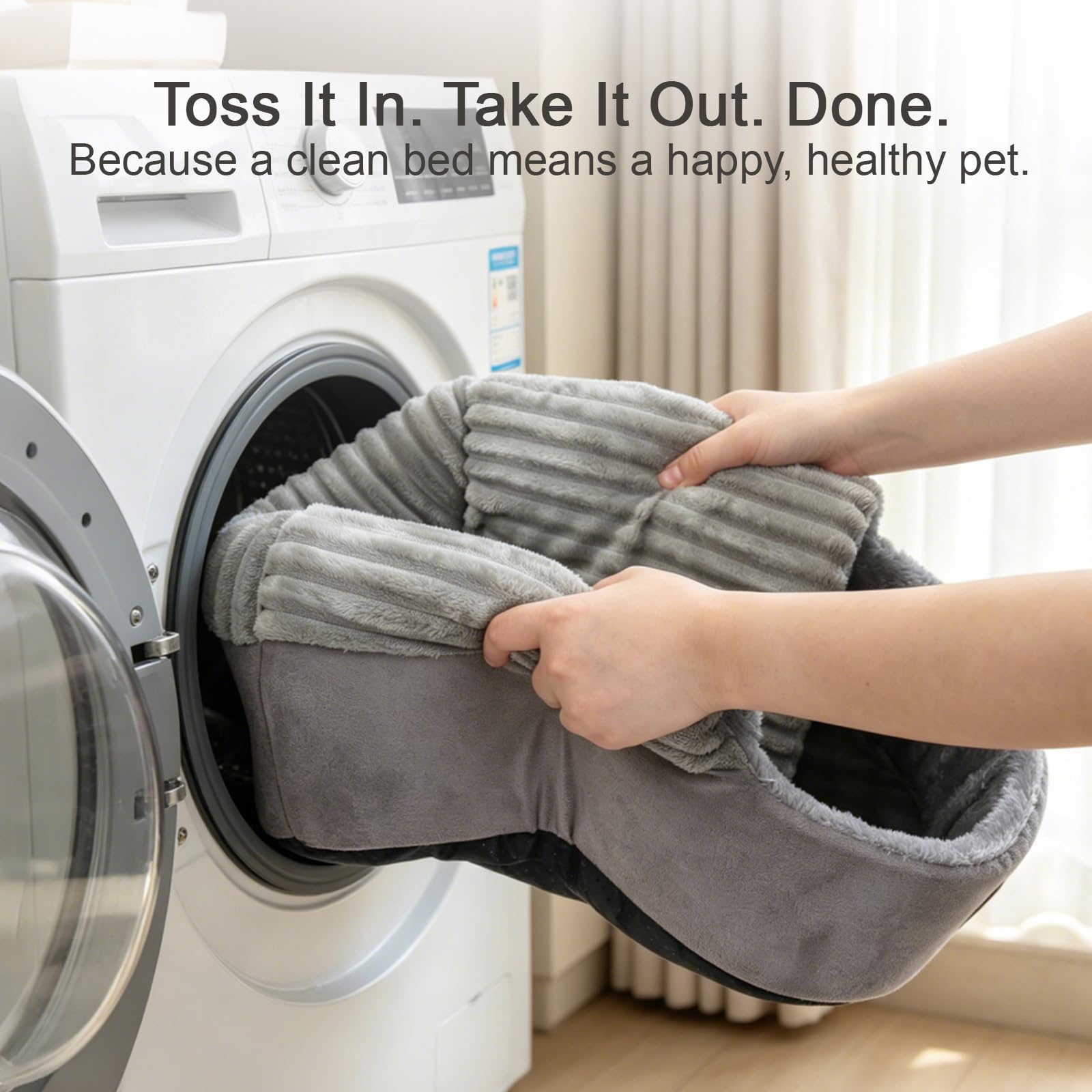 KISIMUY coussin détachable prêt pour lavage facile