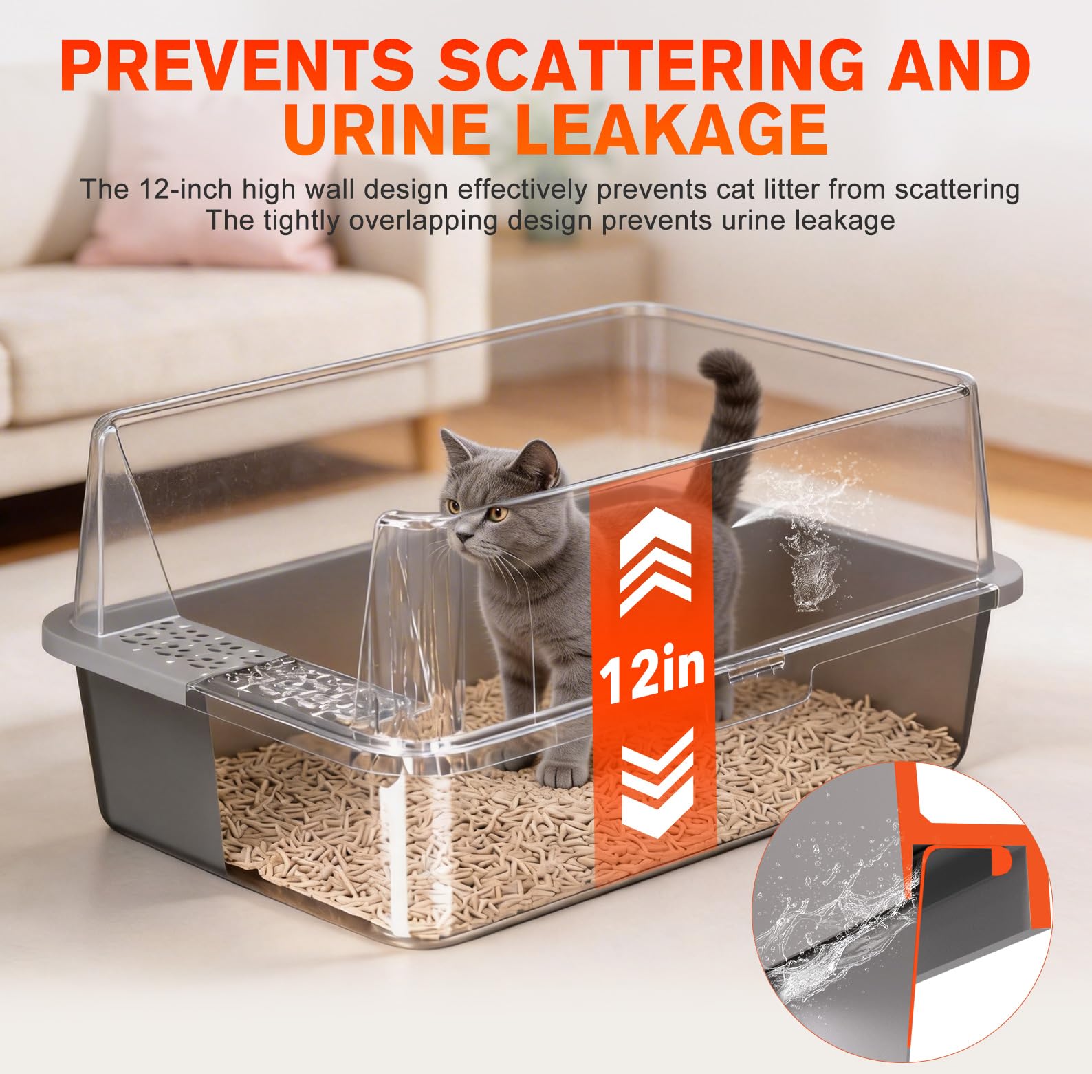 KITCATY détail bords arrondis protections mains et sécurité du chat