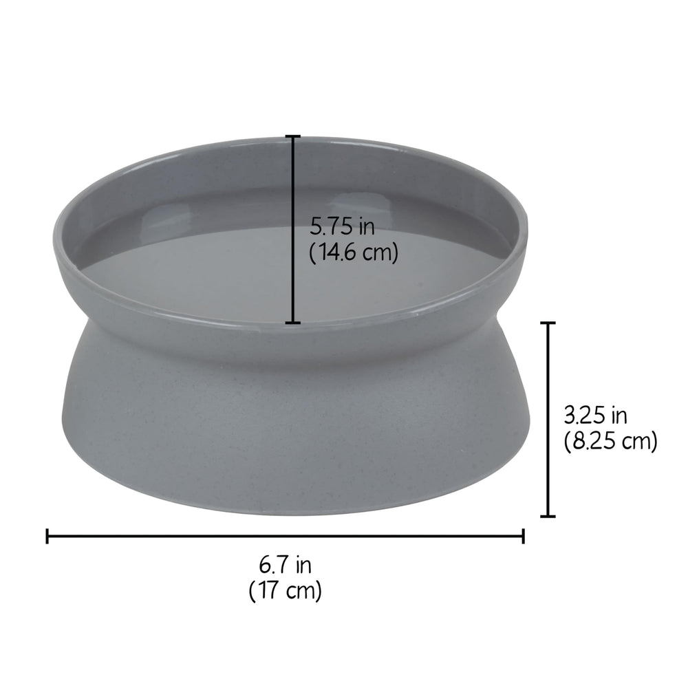 Kitty City bol posé à côté d'un objet pour échelle, montre dimensions pratiques