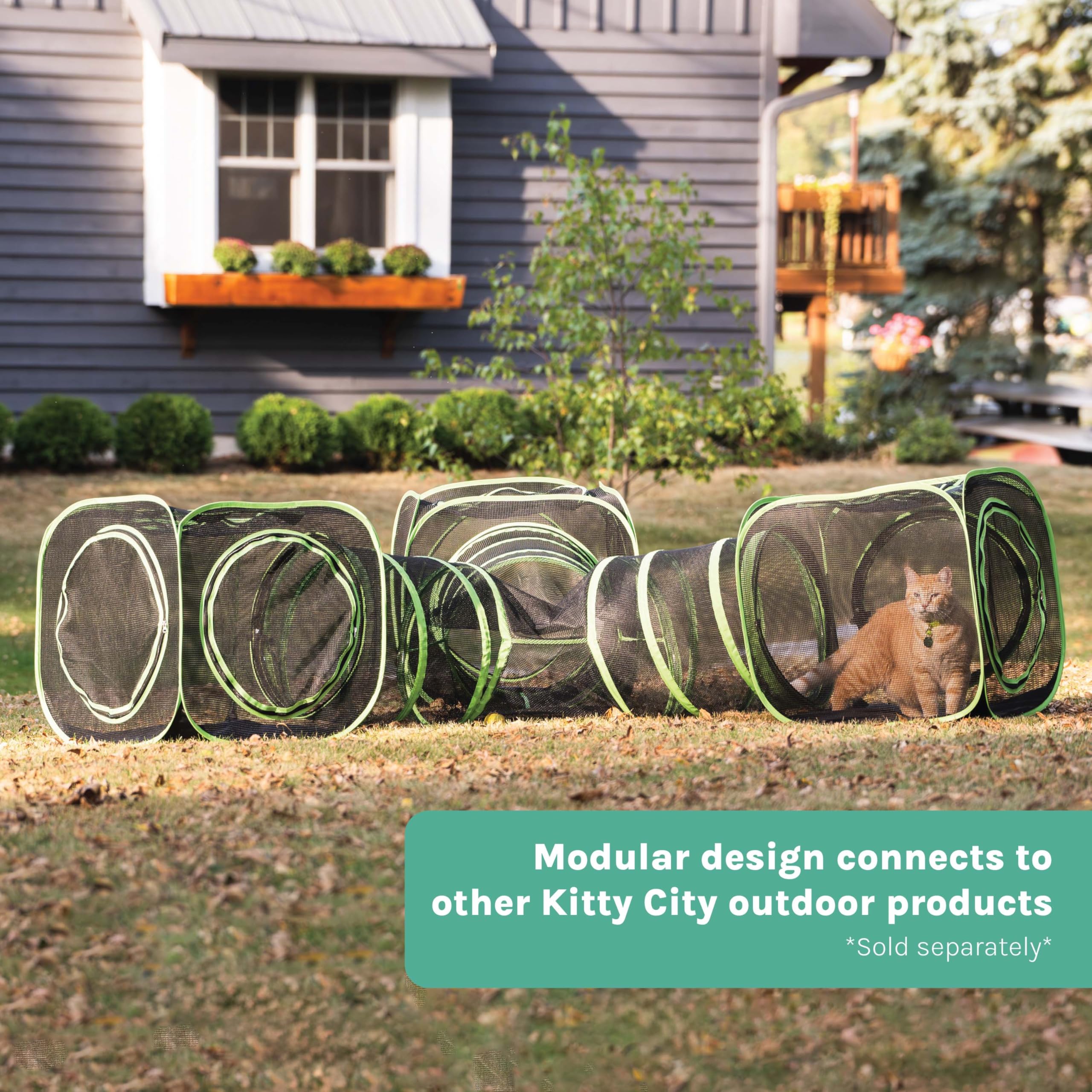Kitty City connexion modulaire illustrant jonction facile entre modules