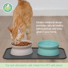 Détail matière plastique PET Kitty City montrant surface résistante et sûre