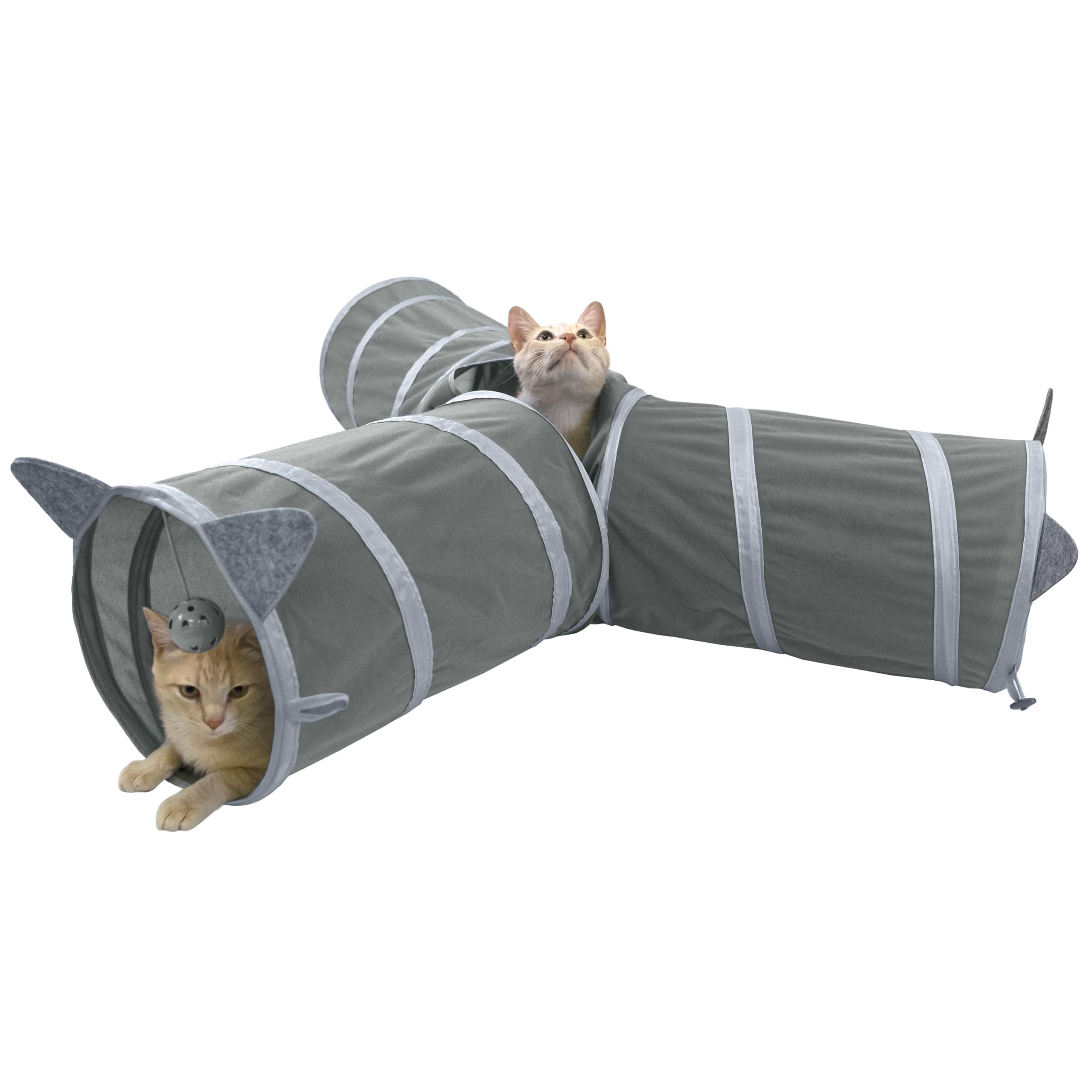 Kitty City tunnel vue de face montrant l'ouverture stable pour jouer