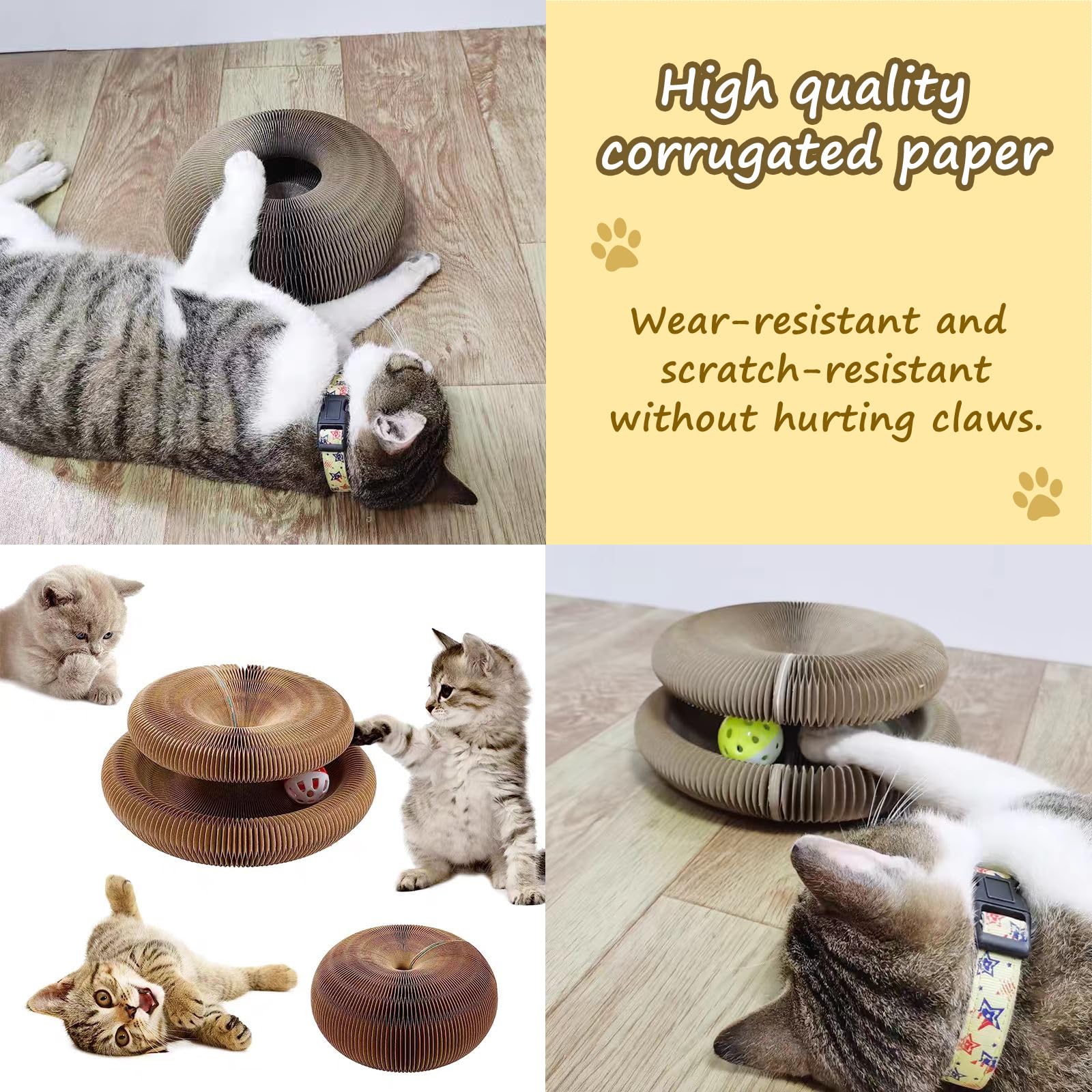 Generic Kitty Curlz balle à grelot au centre stimulante pour le jeu