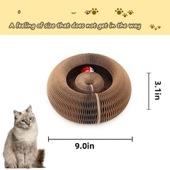 Generic Kitty Curlz gros plan du carton ondulé indiquant texture résistante