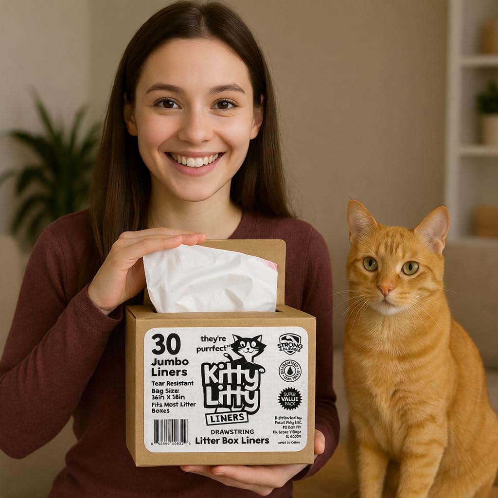Kitty Litty sac fermé transportant déchets sans fuite ni odeur