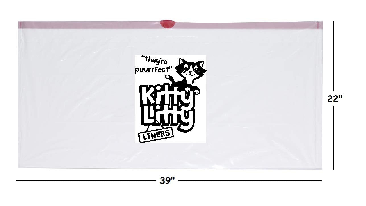 kitty litty dix sacs étalés, stock pratique pour plusieurs changements