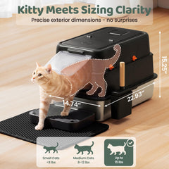 KittyLetto tapis EVA collecteur réduisant grains et protégeant le sol