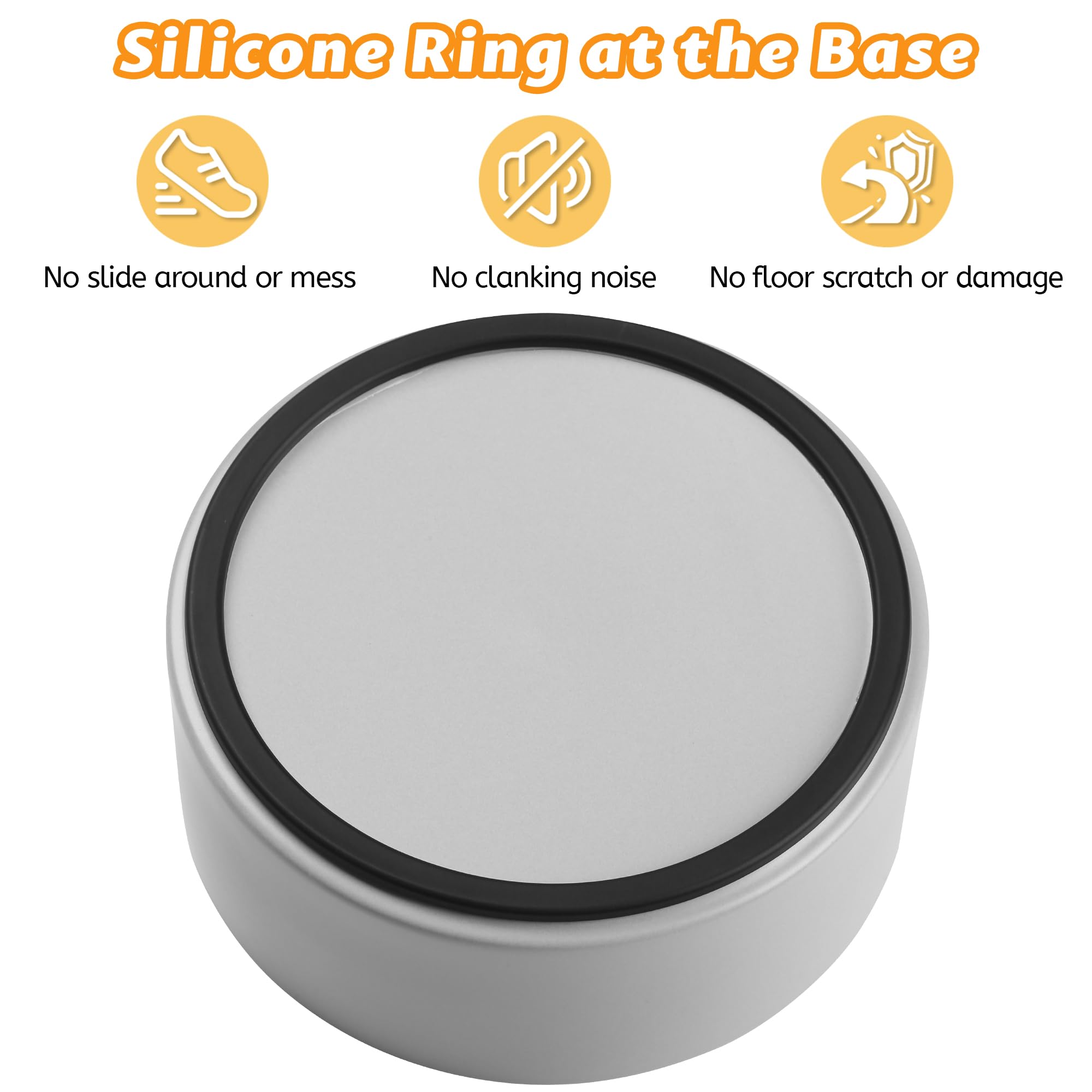 Kitwinney base silicone gros plan empêchant glissements et bruits
