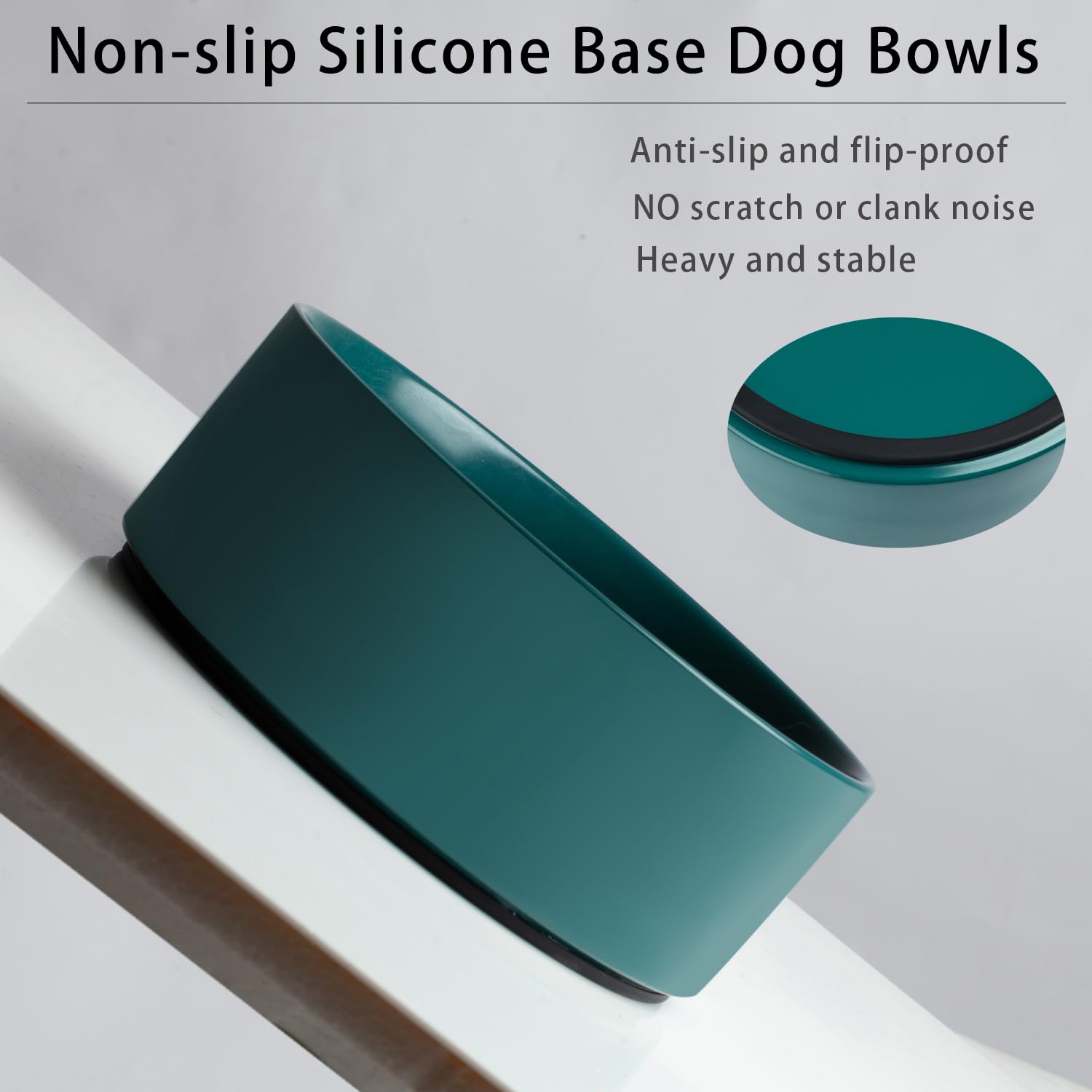 Kitwinney bol gros plan base silicone antidérapante qui protège le sol