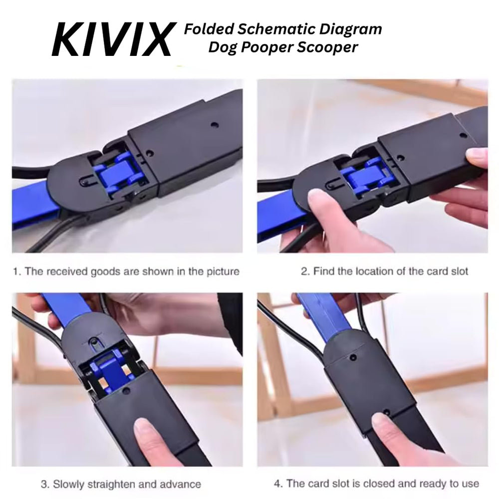 KIVIX comparé à une règle montrant la longueur utile pour atteindre sans se pencher