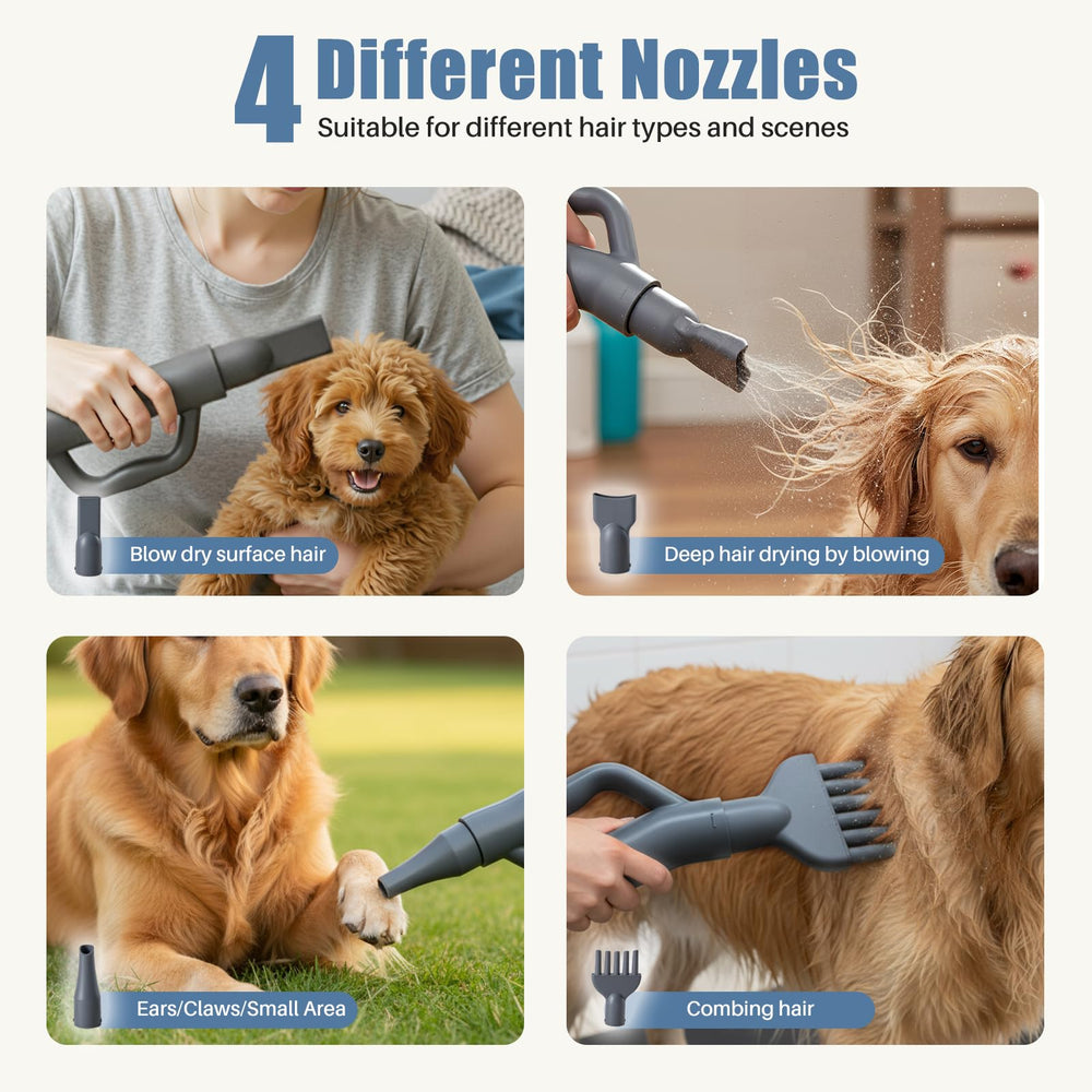 KMFurnila en action sur chien lors du toilettage, apaisant et efficace