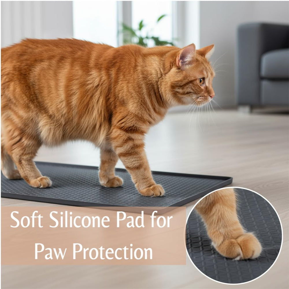Kmiyivi tapis imperméable perles d'eau démontrant protection contre liquides