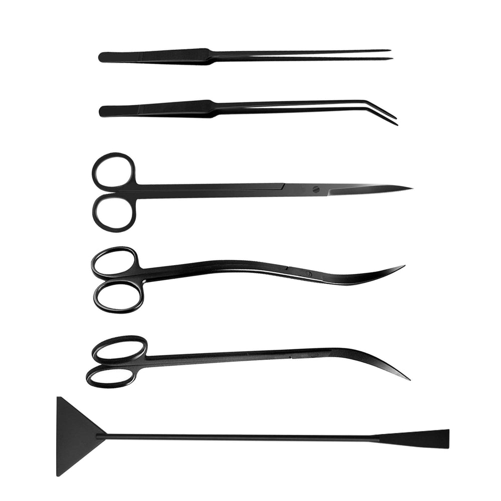 KnR Harmony outils en cours d'utilisation dans un aquarium pour finition soignée