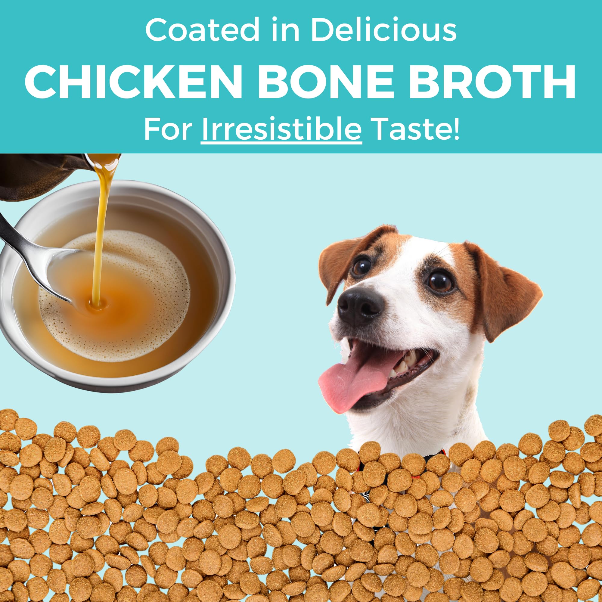 KOHA étiquette nutrition poulet et riz, informations ingrédients limitées
