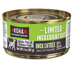 KOHA pâté canard vue avant de la boîte, appétit garanti