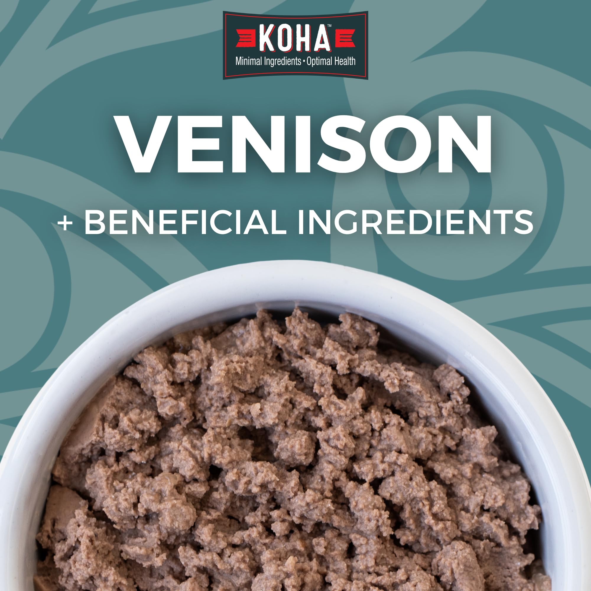 KOHA gros plan texture pâté venaison, digestion facilitée