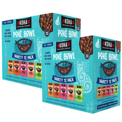 KOHA emballage avant du pack varié montrant cinq saveurs et bénéfice appétence