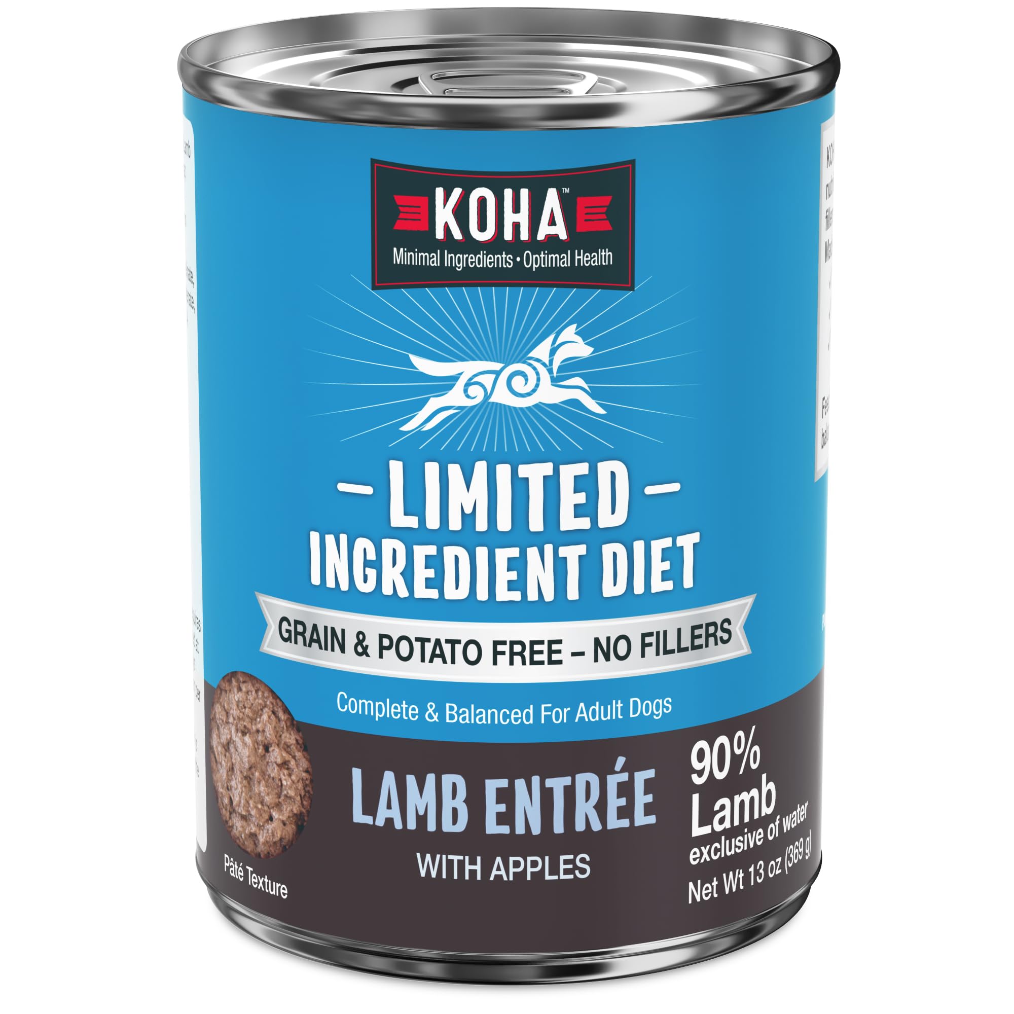 KOHA portion dans une assiette montrant une présentation appétissante et digestion facilitée
