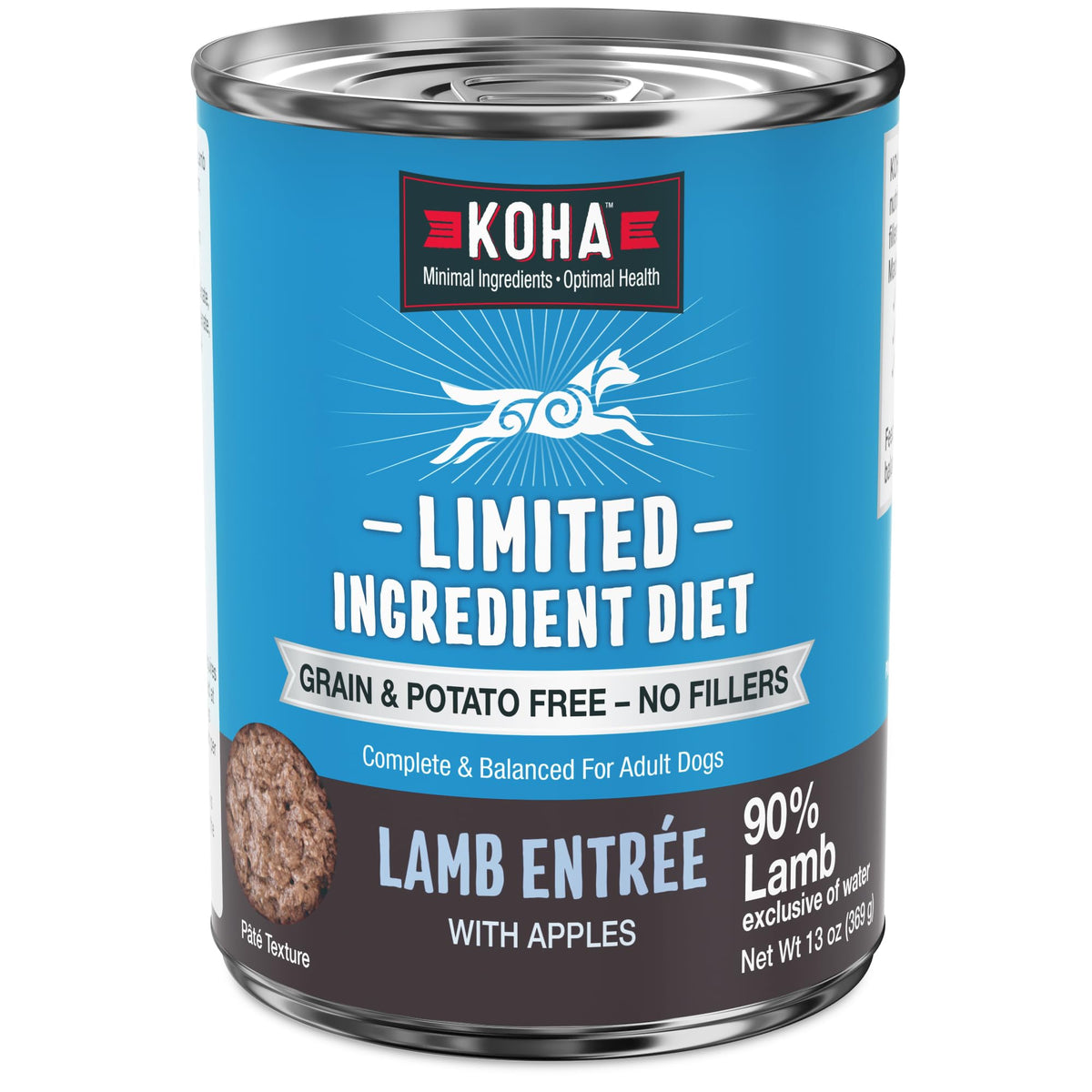 KOHA portion dans une assiette montrant une présentation appétissante et digestion facilitée