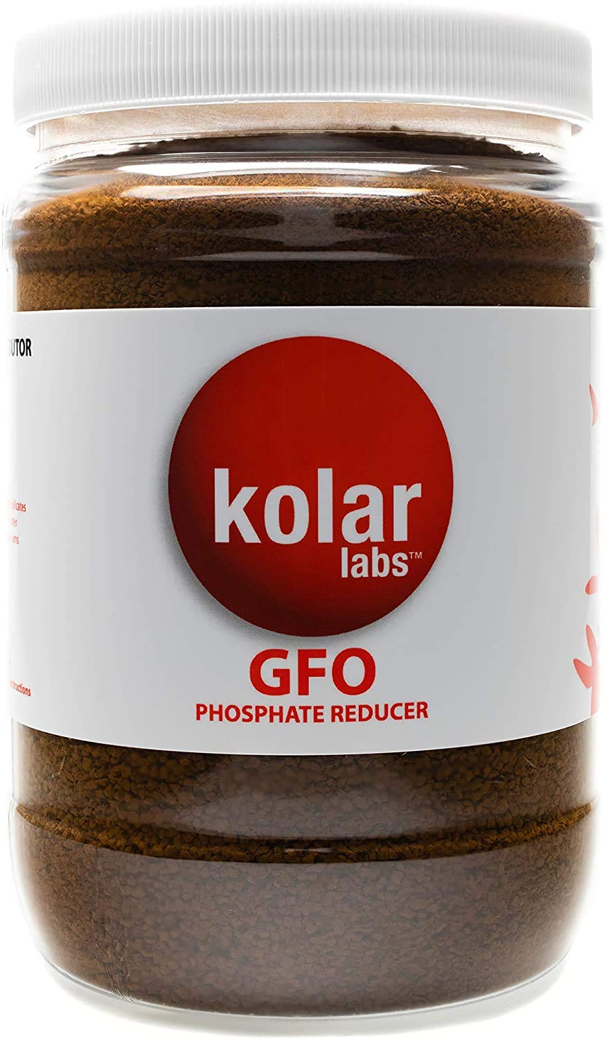 Kolar Labs bouteille avant emballage montrant GFO Bayoxide efficacité