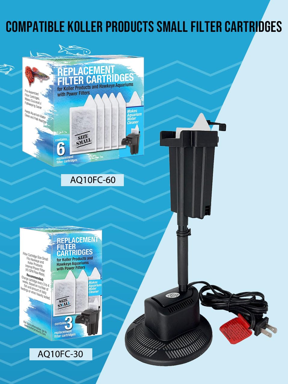 Koller Products ouverture supérieure montrant accès facile pour nettoyage