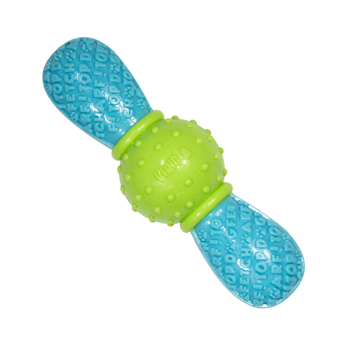 KONG bow tie face avant montrant forme et robustesse pour mastication