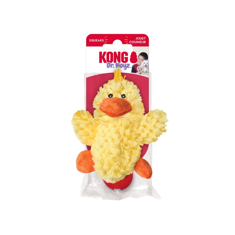 KONG canard gros plan du couineur amovible pour stimulation continue