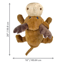 KONG Cozie Marvin en usage avec un grand chien, favorise jeu et câlins sécurisés