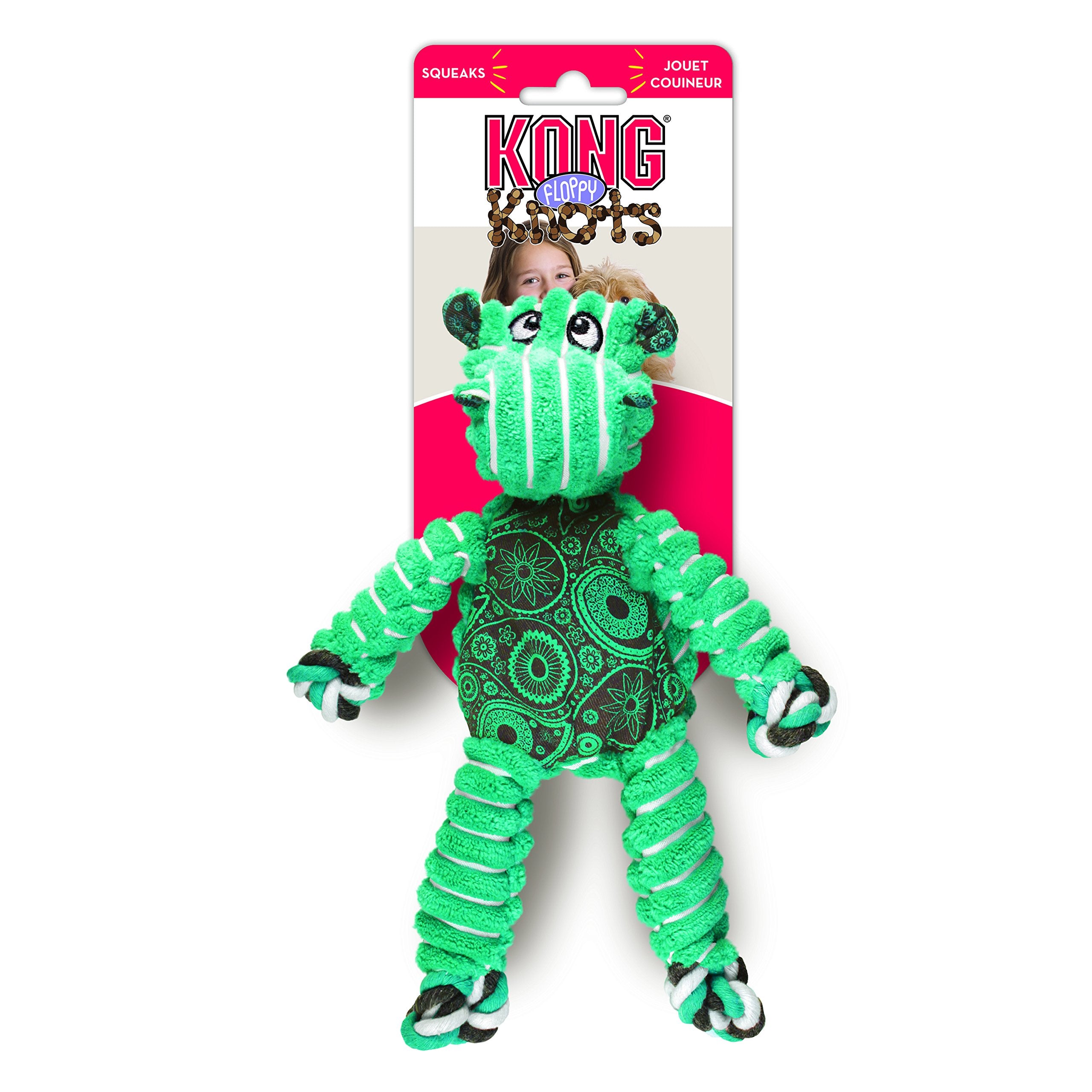 KONG comparaison de taille avec main pour vérifier adaptation medium/large