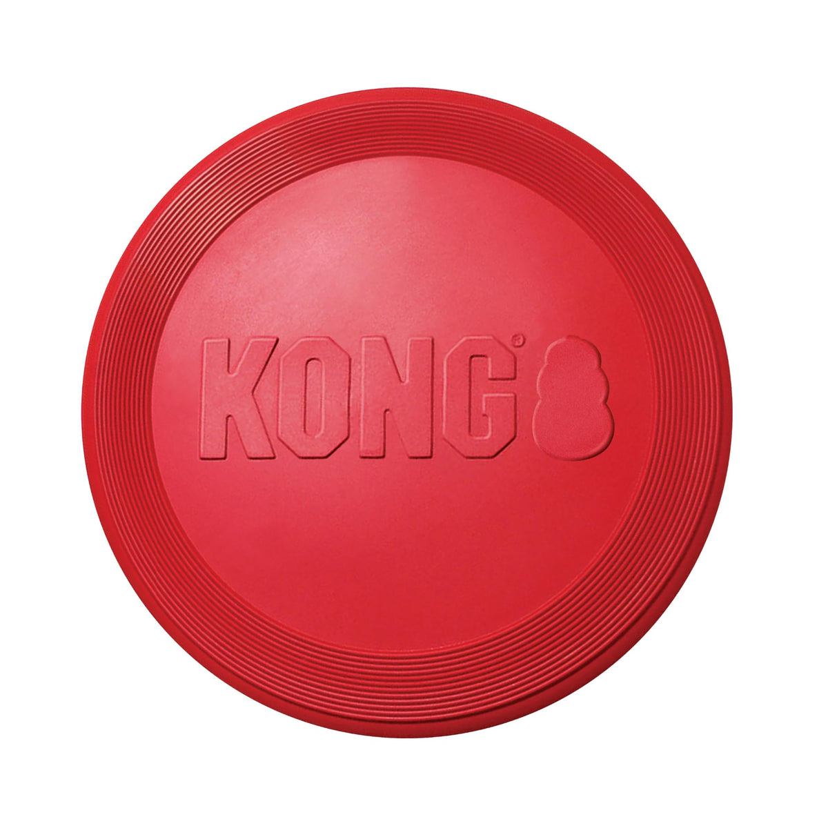 KONG Flyer face avant montrant le disque durable pour jeu sûr