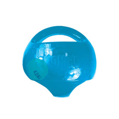 KONG Jumbler Ball face avant montrant le design et l'emballage, durable pour jeux