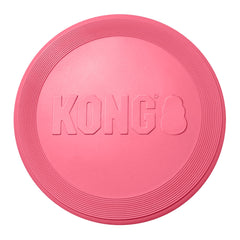 KONG Puppy Flyer face avant montrant la forme et la couleur pour attraper facilement