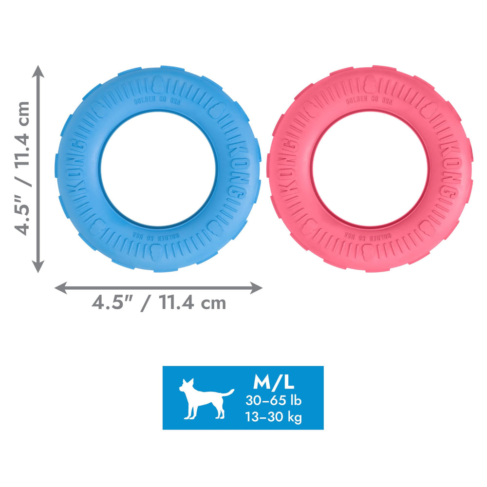 KONG Puppy Tires congelé pour prolonger le temps de mastication