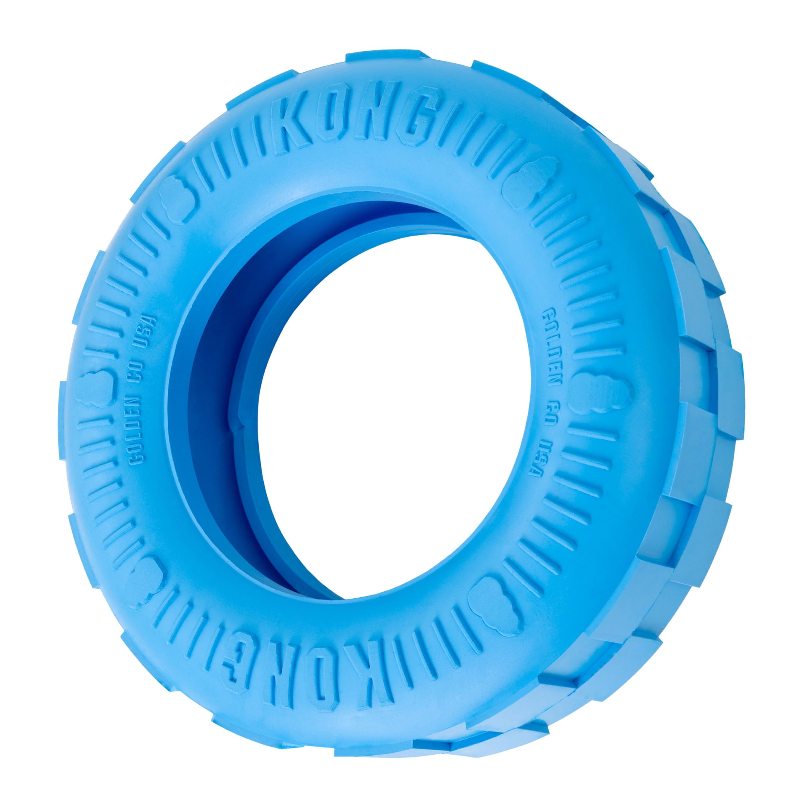KONG Puppy Tires gros plan sur le caoutchouc apportant confort aux gencives