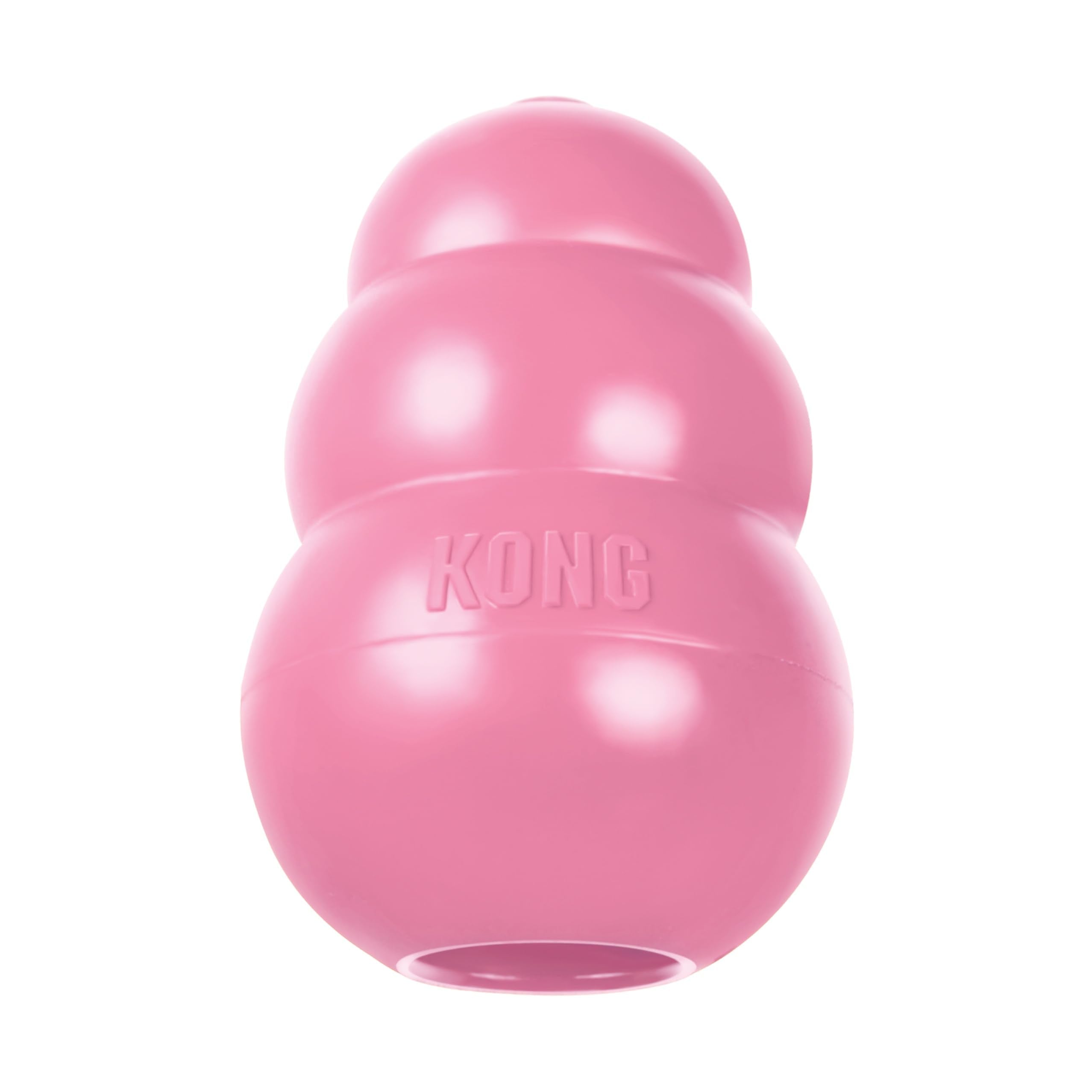KONG puppy face emballage montrant jouet rose et information produit